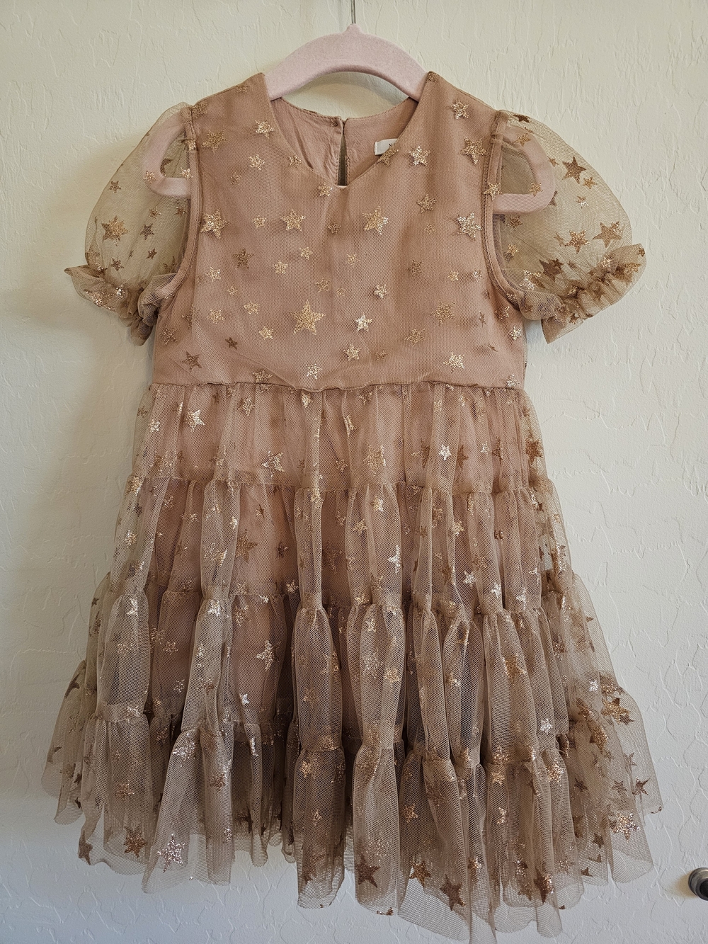 Noralee Dottie Dress - Apricot 2Y